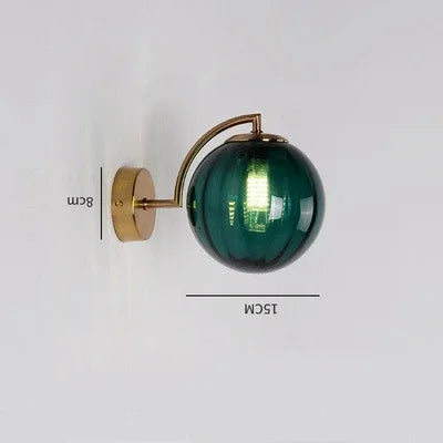Skanto | Luxury Modern Glass Wall Lamp - CrystalGlow