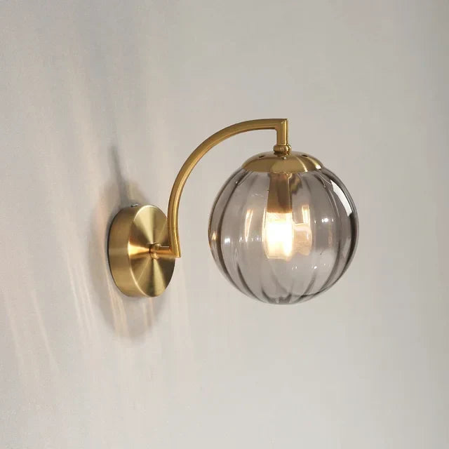 Skanto | Luxury Modern Glass Wall Lamp - CrystalGlow