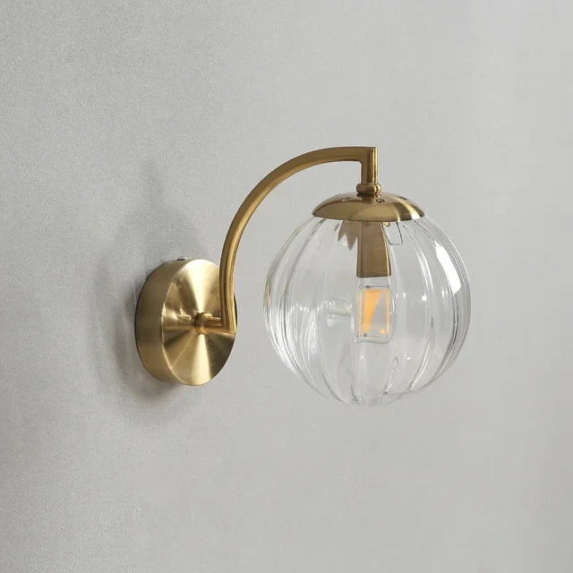 Skanto | Luxury Modern Glass Wall Lamp - CrystalGlow