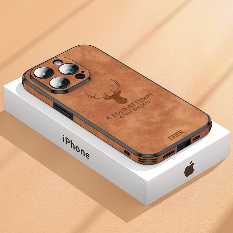 LUXIGUARD LEATHER – Luxurious iPhone case with shock protection