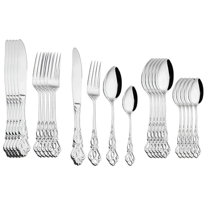 Skanto | RoyalCutlery Cutlery Set | Stainless Steel | 24 Pieces