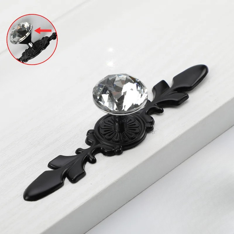 Luxury Diamond Crystal Cabinet Knobs and Handles Elegant Drawer Pulls | Bowlift
