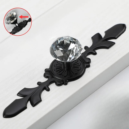 Luxury Diamond Crystal Cabinet Knobs and Handles Elegant Drawer Pulls | Bowlift