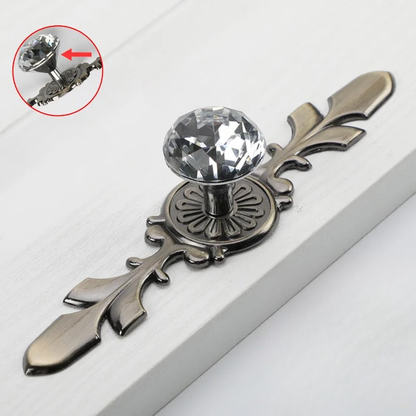 Luxury Diamond Crystal Cabinet Knobs and Handles Elegant Drawer Pulls | Bowlift