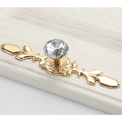 Luxury Diamond Crystal Cabinet Knobs and Handles Elegant Drawer Pulls | Bowlift