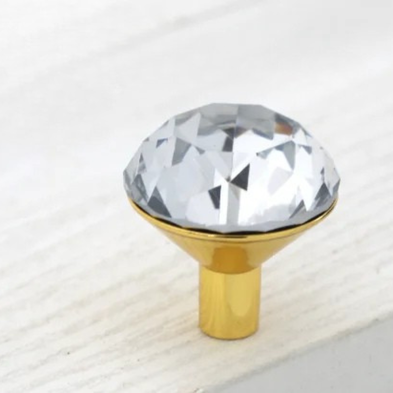 Luxury Diamond Crystal Cabinet Knobs and Handles Elegant Drawer Pulls | Bowlift