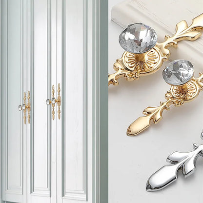 Luxury Diamond Crystal Cabinet Knobs and Handles Elegant Drawer Pulls | Bowlift