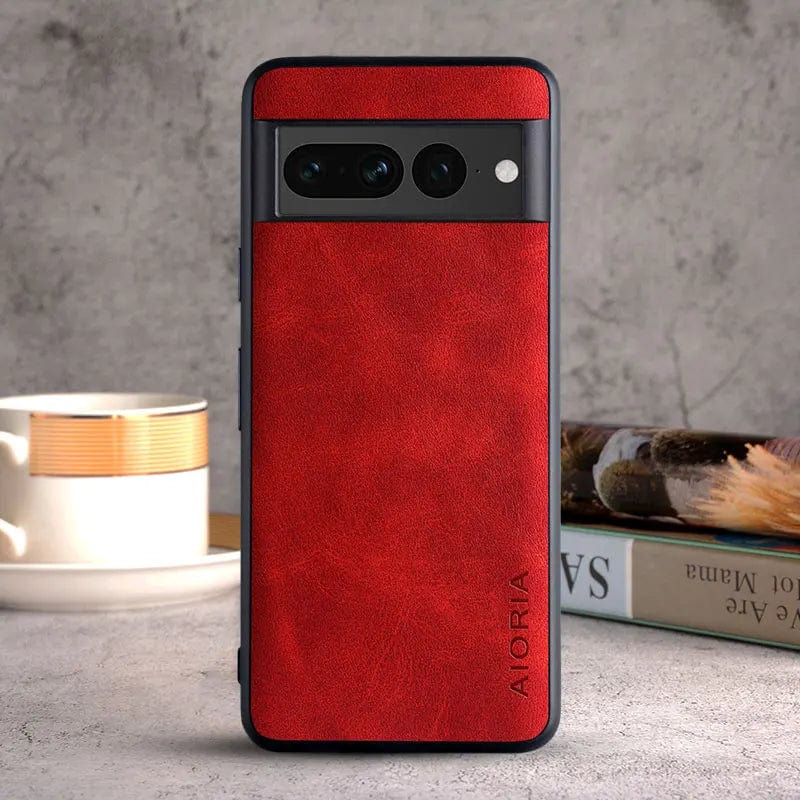 Luxurious Google Pixel 8/7/6 Leather Cases | Shockproof TPU Protection