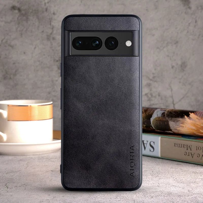 Luxurious Google Pixel 8/7/6 Leather Cases | Shockproof TPU Protection
