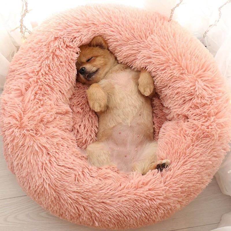 Luxury Soft Plush Dog Bed - FluffyNest Bowlift