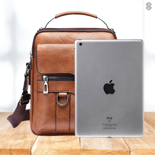 Skanto | LeatherLux Elegant Leather Shoulder Bag | High-Quality Design | Practical & Stylish for Everyday & Office