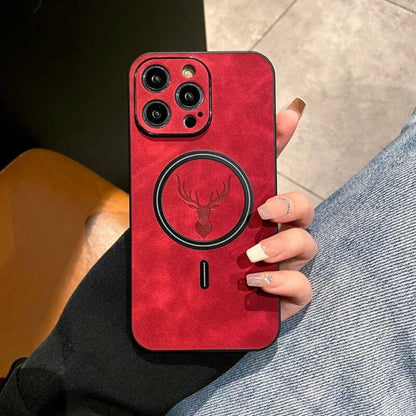 Skanto | Leather Magnetic Protective Phone Case