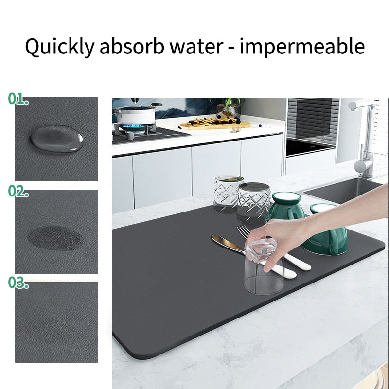 Skanto | Kitchen Super Absorbent Draining Mat