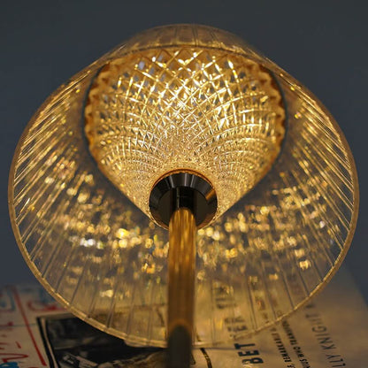 Skanto | Crystal Rechargeable LED Wireless Table Lamp