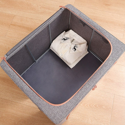 Cloth Steel Frame Storage Box Compactable Bowlift