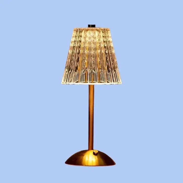 Skanto | Crystal Rechargeable LED Wireless Table Lamp