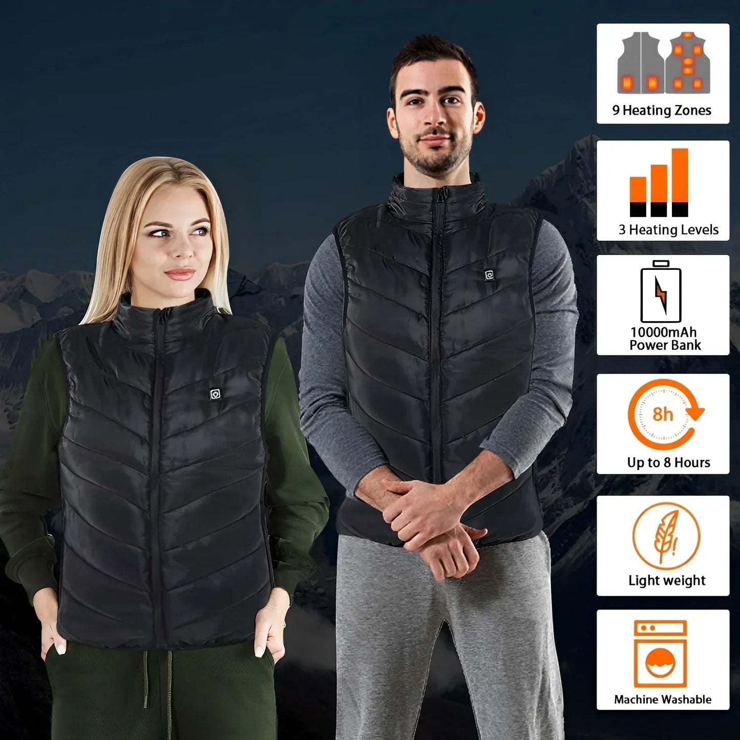 Skanto | Unisex Heated Vest