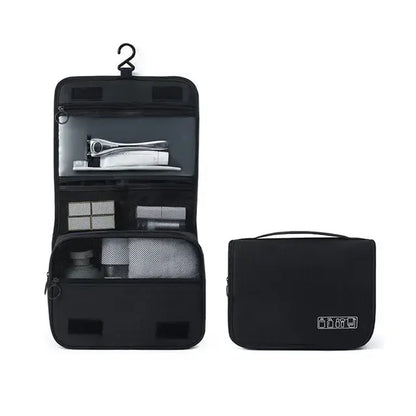 Skanto | CompactCare Toiletry Bag – Foldable, Water-Resistant, and Travel-Friendly
