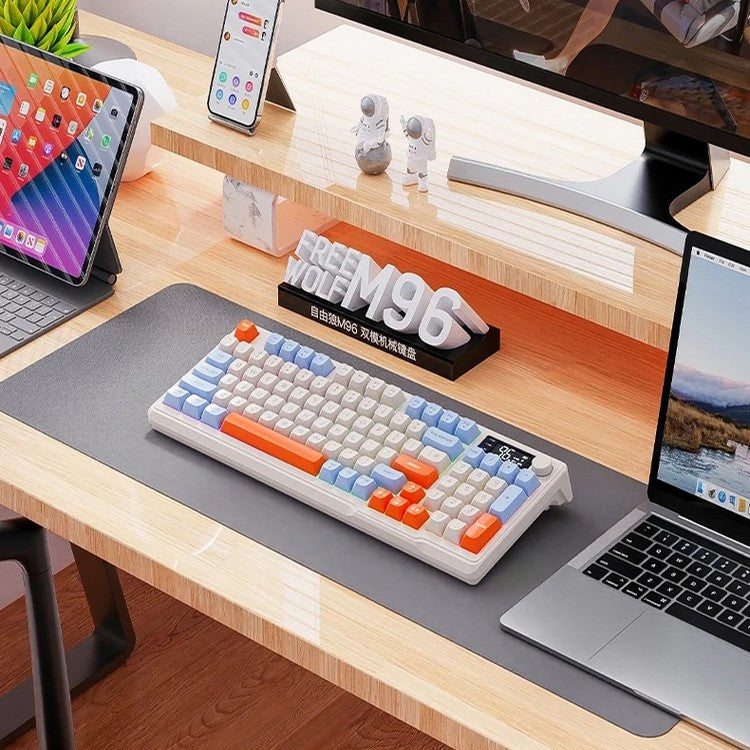 BowLift | Silent Mechanical Keyboard - Cool Gaming Wireless Design with Display