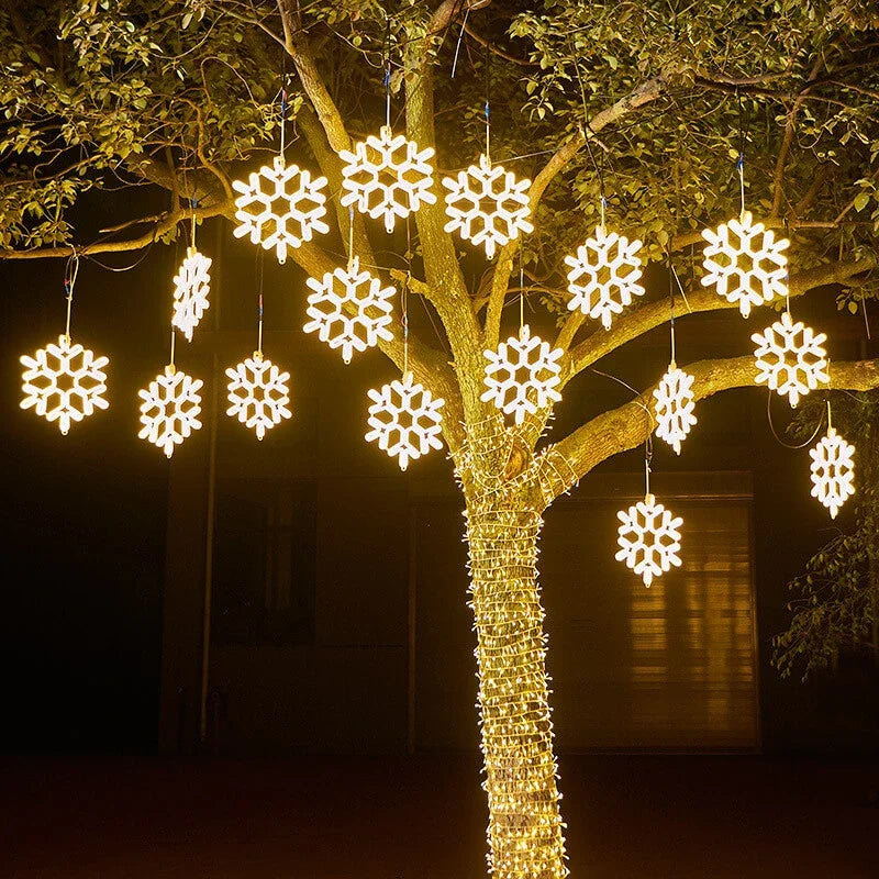 Skanto | Christmas Decorations LED Outdoor Snowflake Lights