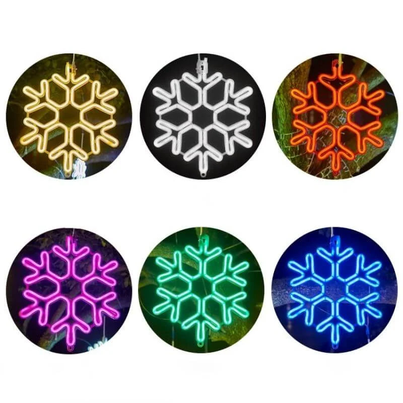 Skanto | LED Snowflake Christmas Lights – IP65 Waterproof Outdoor Christmas Decoration