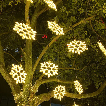 Skanto | LED Snowflake Christmas Lights – IP65 Waterproof Outdoor Christmas Decoration