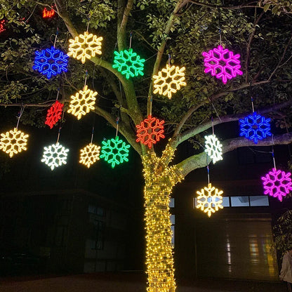 Skanto | LED Snowflake Christmas Lights – IP65 Waterproof Outdoor Christmas Decoration