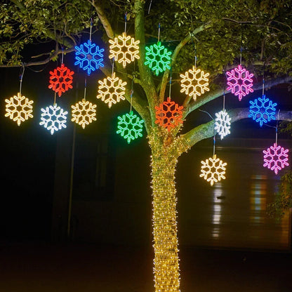 Skanto | Christmas Decorations LED Outdoor Snowflake Lights