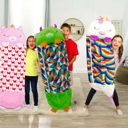 Skanto | MagicalCuddle – 2-in-1 Sleeping Bag & Plush Toy for Sweet Dreams & Imaginative Play