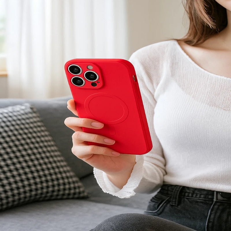 BowLift | MAGNASOFT – Magnetic Soft Silicone Case for iPhone 17 Series