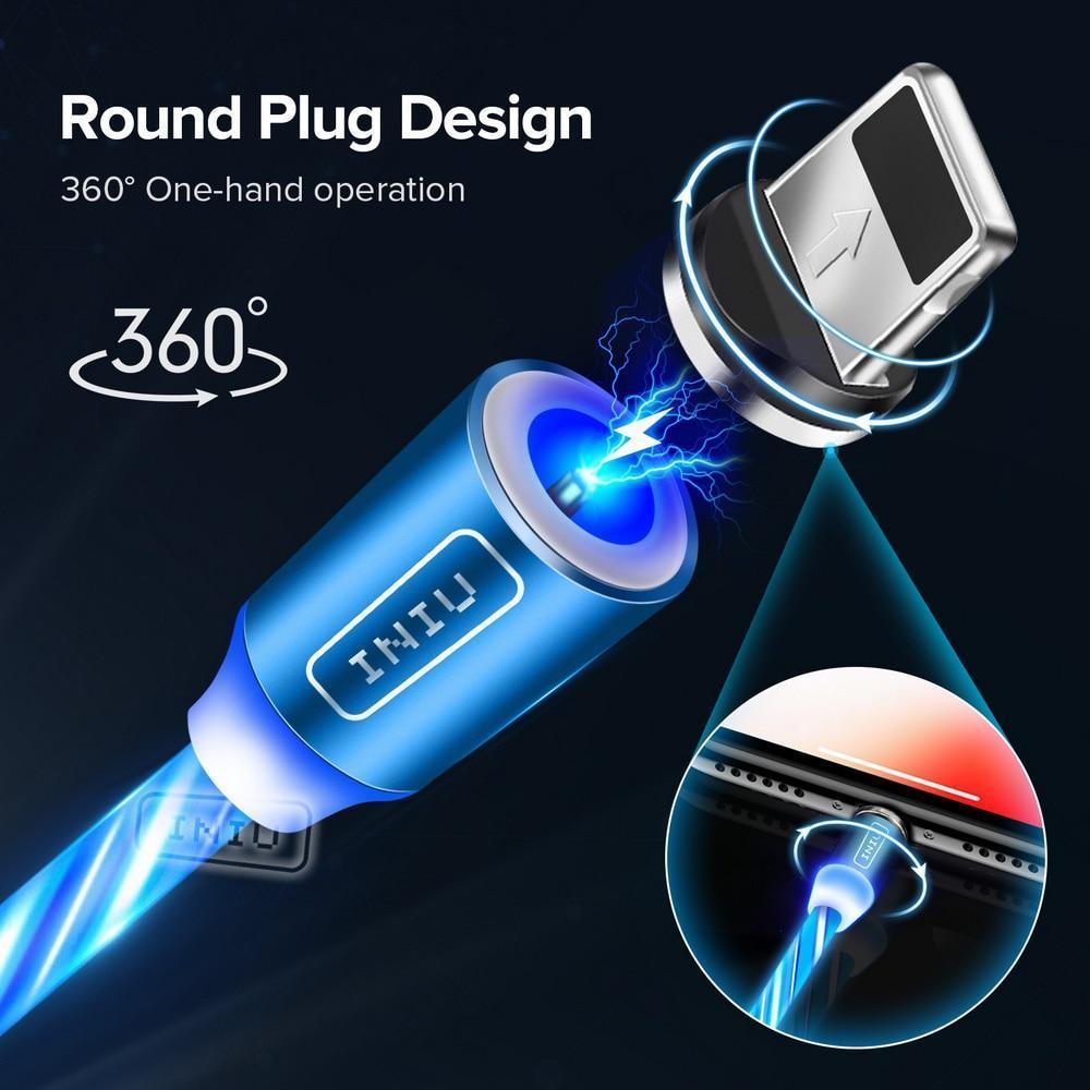 BowLift | Magnetic Glowing Charging Cable