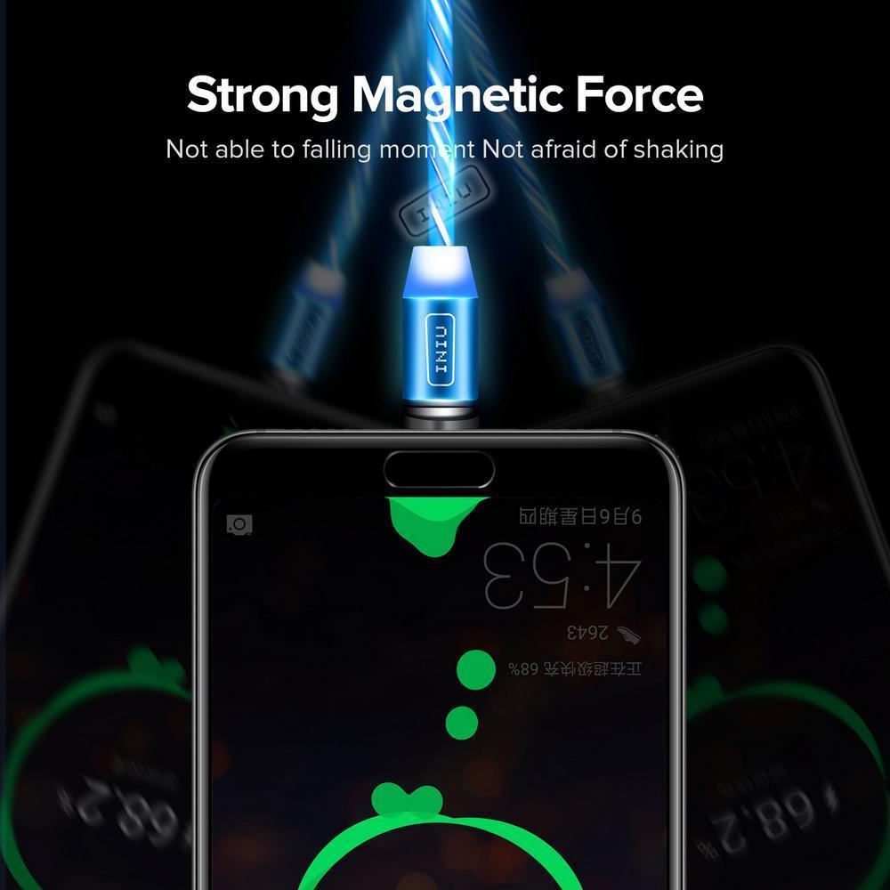 BowLift | Magnetic Glowing Charging Cable