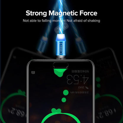 BowLift | Magnetic Glowing Charging Cable