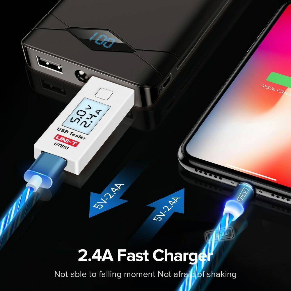 BowLift | Magnetic Glowing Charging Cable