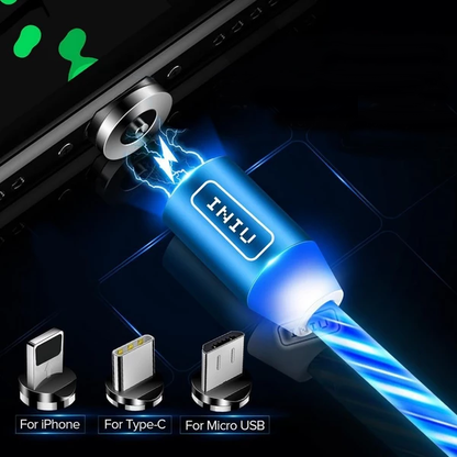 BowLift | Magnetic Glowing Charging Cable