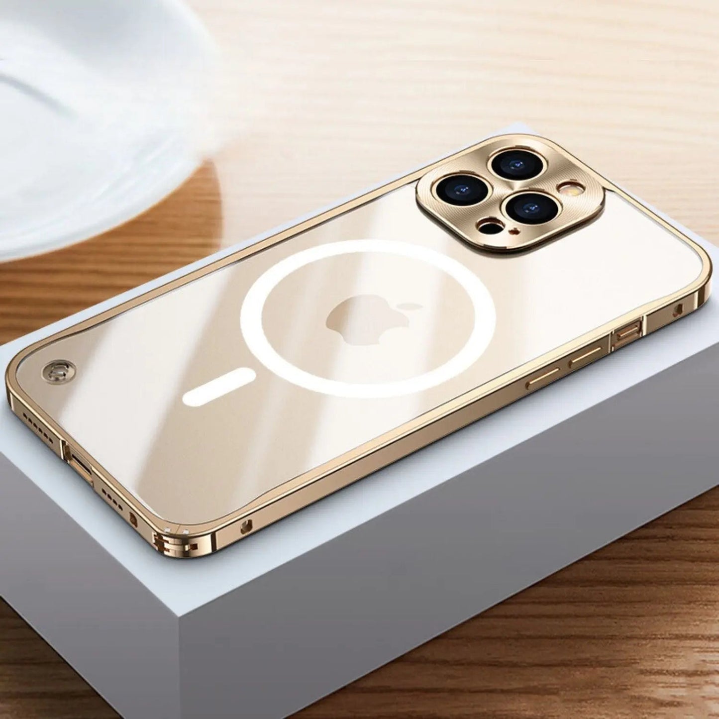 Skanto | Metal Luxury MagSafe Case for iPhone Pro Max - Slim & Stylish Design with Maximum Protection