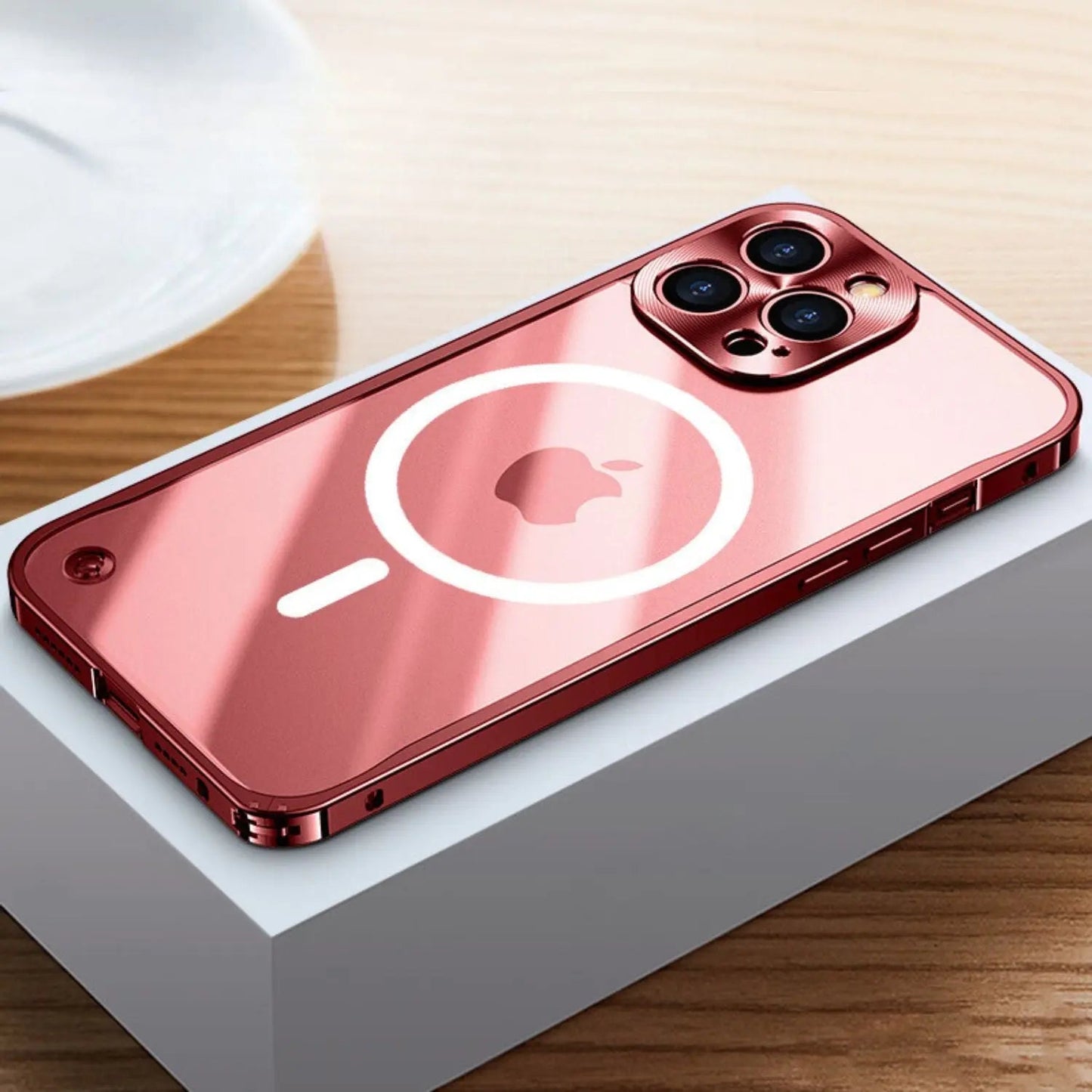 BowLift | Metal Luxury MagSafe Case for iPhone Pro Max - Slim and Stylish Design with Maximum Protection