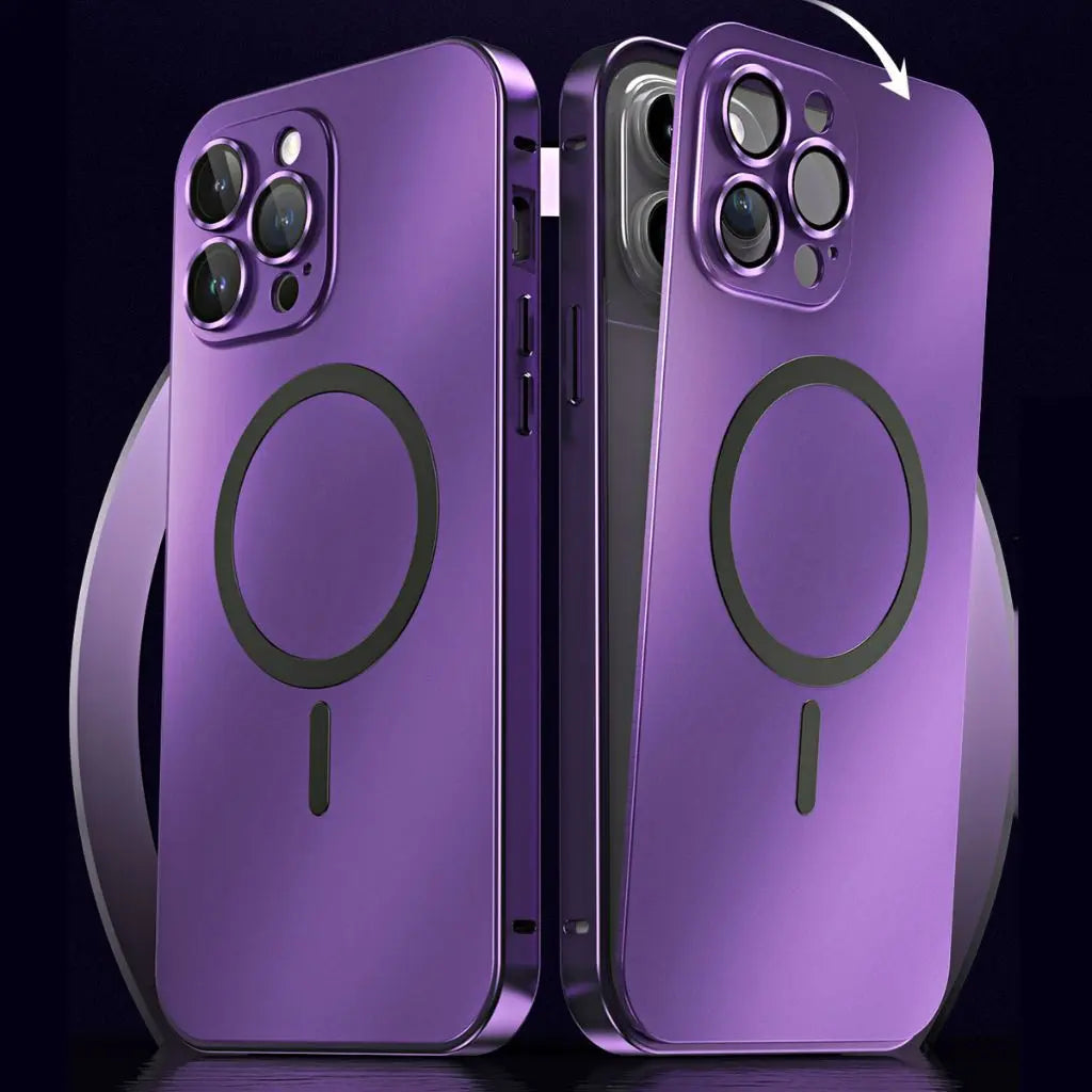 Skanto | Magnetic Metal Case for iPhone – Robust Protection with a Sleek Design and MagSafe Compatibility