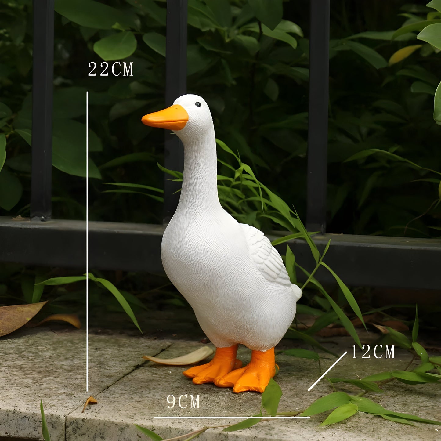 PuddlePals Sculpture – Farmhouse Style Duck & Goose Figure | Bowlift