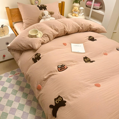 CloudComfort Bedding Set - ComfortaBowlifte and Skin-Friendly Lucky Cat Bedding | Bowlift