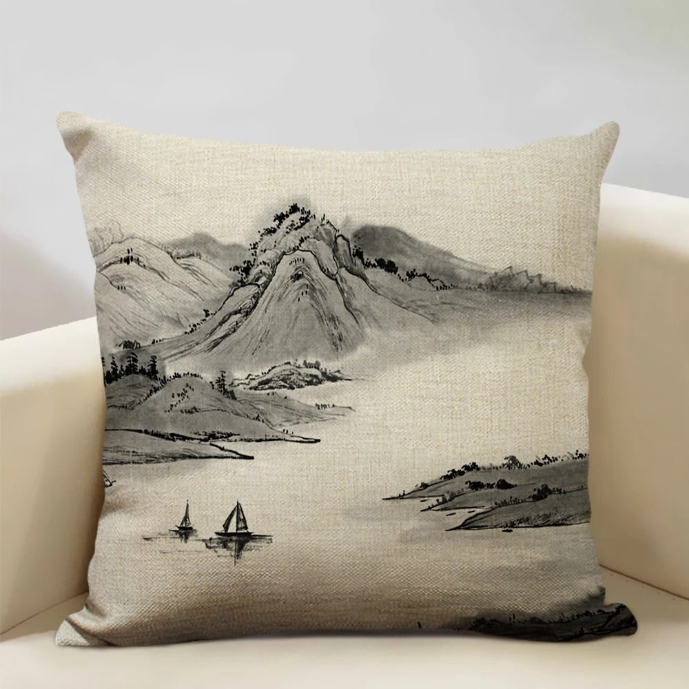 Skanto Skanto | BeauRêve Pillowcase with Mount Fuji - Japanese Style for Any Room