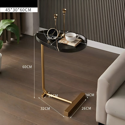 Smaller rolling coffee table – Stylish and versatile | Compact for home, hotel or guest room | Karnz
