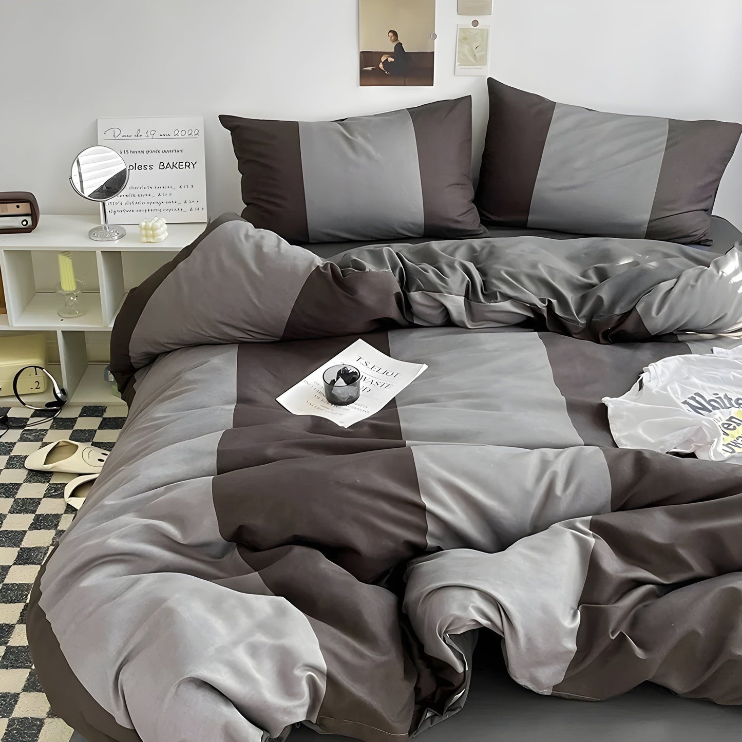 PureLoom Bedding Set - Modern skin-friendly bedding set (1 duvet + 1 flat sheet + 2 pillowcases) | Bowlift
