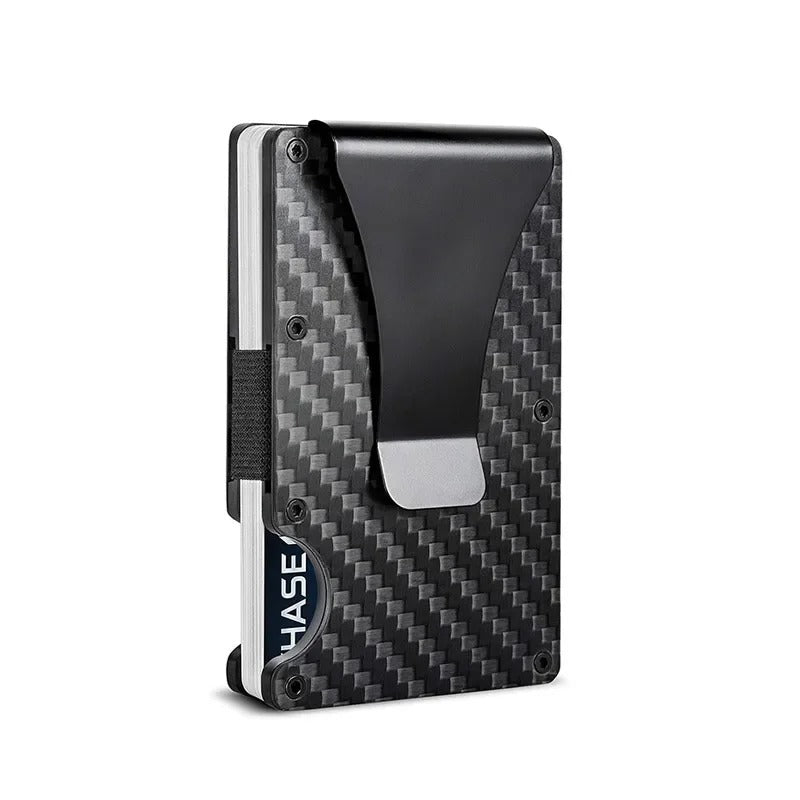 Skanto | Titanium Matte Cobalt Cardholder – Slim & Stylish RFID Wallet for Men & Women
