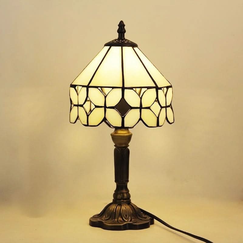 Skanto | Retro Baroque Tiffany Glass LED Table Lamp E27