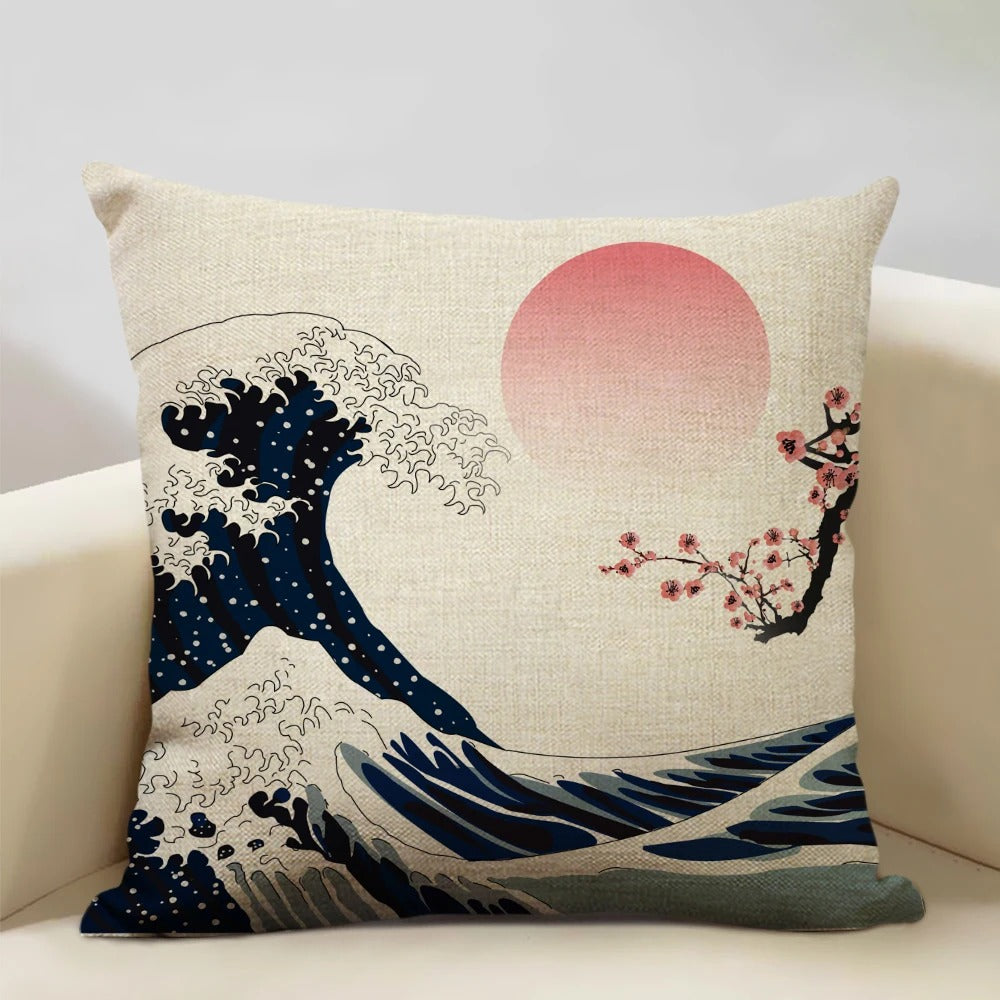 Skanto Skanto | BeauRêve Pillowcase with Mount Fuji - Japanese Style for Any Room