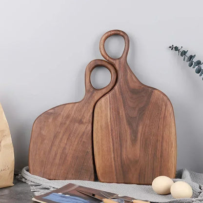 Skanto | Three cutting boards made of walnut, ideal for cutting and serving