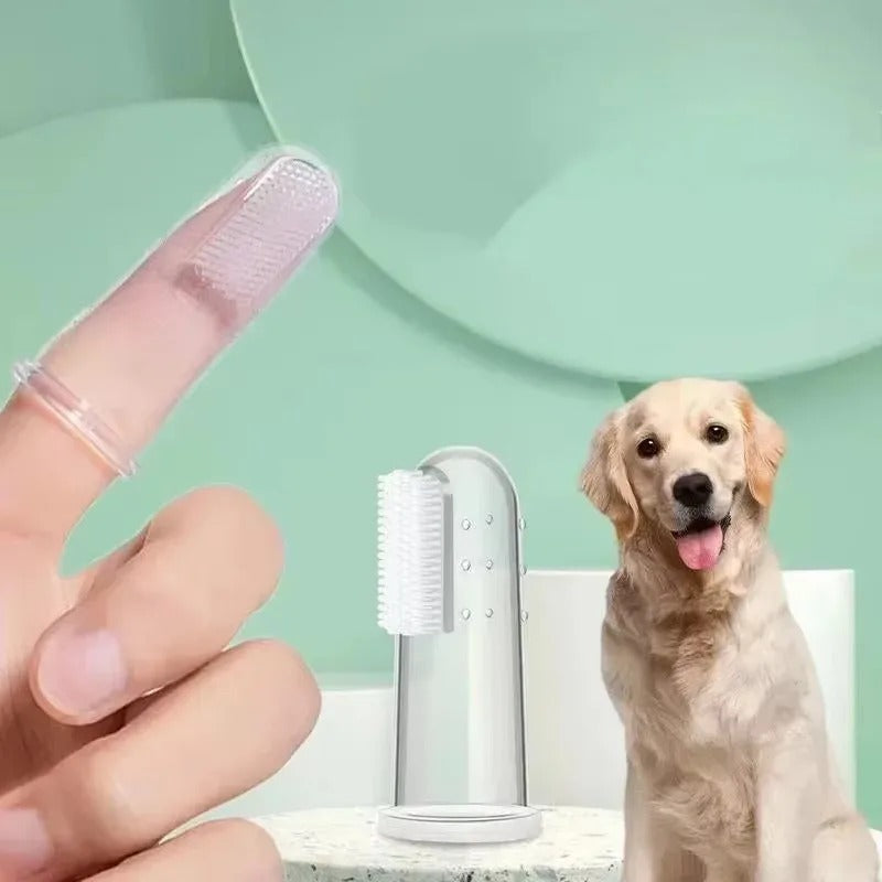 Hot Selling Soft Pet Finger Toothbrush Bowlift