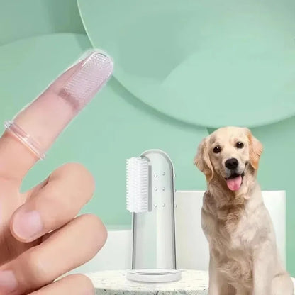 Hot Selling Soft Pet Finger Toothbrush Bowlift