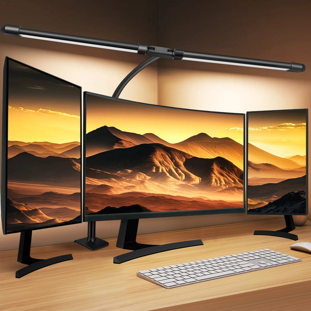 Skanto | Double-Head LED Desk Lamp | Lighting Solution for Study, Work & Office Use